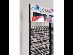 nail polish display floor stand