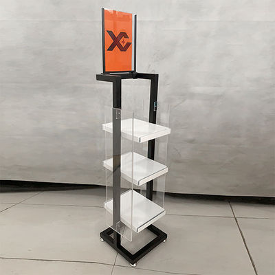 Rak Display Kelontong Tinggi End 30cm Kedalaman 100cm Untuk Kosmetik
