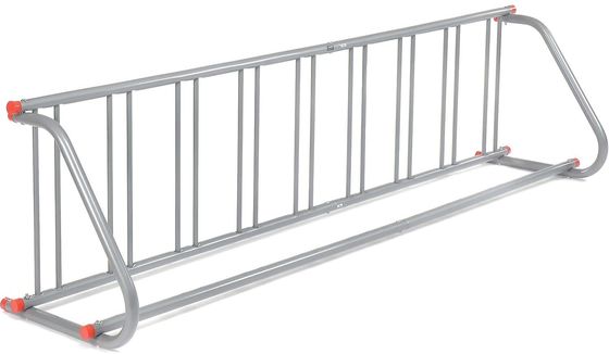 Floor Stand 9 Organizer Penyimpanan Sepeda 111 &quot;L All Steel Grid Rack Powder Coated