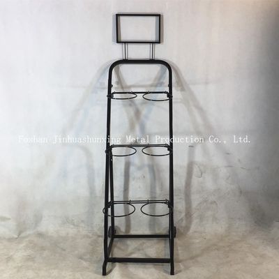 Rak Display Bunga TUV 710mm Lebar 370mm Kedalaman Untuk Sukulen, enam bunga hewan peliharaan