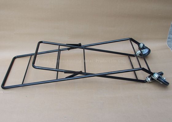 Keranjang Tenis Lipat Lebar 950mm Tinggi 600mm Dengan Roda Dua Lapisan