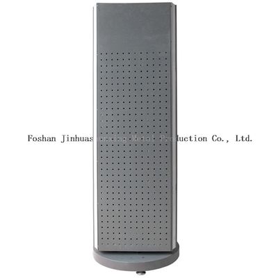 Stabil L400mm W400mm Floor Standing Pegboard Spinner Rack 3 Sisi