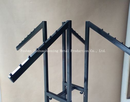 Logo Disesuaikan Lebar 600mm Tinggi 1720mm Rak Penyelenggara Pakaian