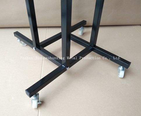 Logo Disesuaikan Lebar 600mm Tinggi 1720mm Rak Penyelenggara Pakaian