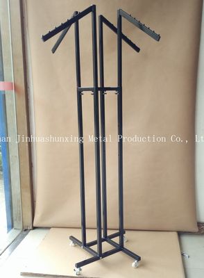 Logo Disesuaikan Lebar 600mm Tinggi 1720mm Rak Penyelenggara Pakaian