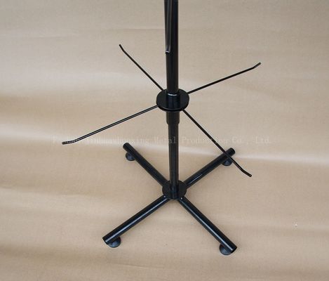 3 Tingkatan 550mm Lebar Rak Display Berputar Tinggi 1780mm Untuk Kasus Telepon
