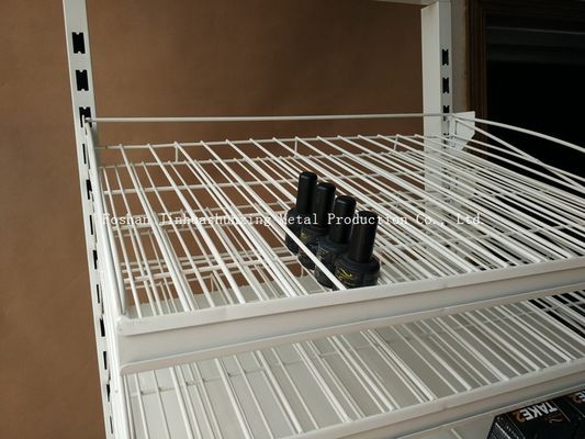 Rak Display Kosmetik 15 Lapisan W475mm H2035mm Untuk Cat Kuku