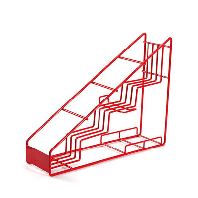 Rak Penyimpanan Logam Botol Sirup Rak Display Tangga Botol Kaca
