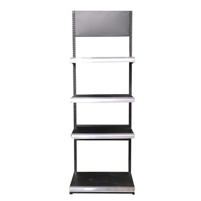 Rak Display Tempat Tidur Bantal Selimut Logam Hitam Supermarket Ritel