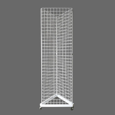 Rak Penyimpanan Peralatan Olahraga Tiga Sisi L650mm H1828mm Dengan Kastor