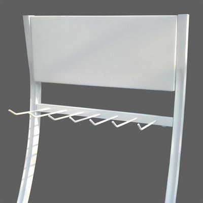 Warna Putih LH-1432 Rak Display Aksesoris Mobil, Rak Display Wiper Blade