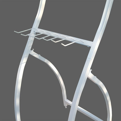 Warna Putih LH-1432 Rak Display Aksesoris Mobil, Rak Display Wiper Blade