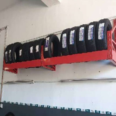 LH Logo Kustom Rak Rak Ban Tugas Berat, Rak Gantung Dinding Menebal, Rak Pajangan Baja Untuk Toko