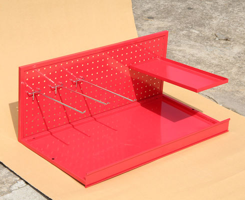 Lapisan Daya HongChuang TUV Approval Pegboard Display Rack Ukuran Mini