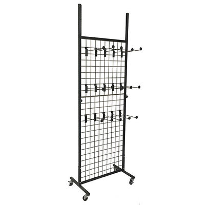 Ponsel 400mm Kedalaman 1800mm Tinggi Socks Slipper Rack Stand