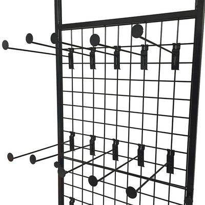 Ponsel 400mm Kedalaman 1800mm Tinggi Socks Slipper Rack Stand