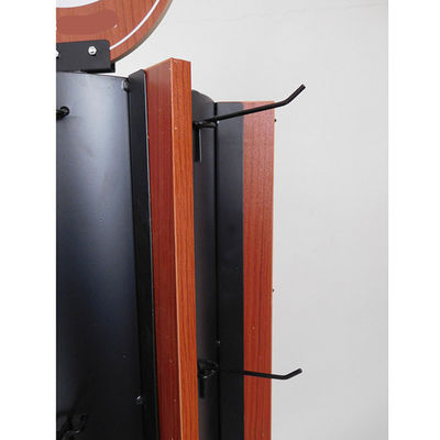 W350mm L350mm Rotating Display Rack, Rotating Retail Display Untuk Kartu Komik