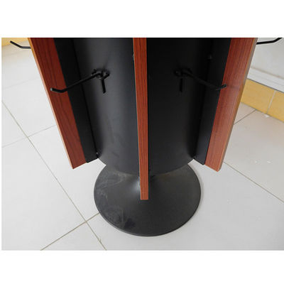 W350mm L350mm Rotating Display Rack, Rotating Retail Display Untuk Kartu Komik