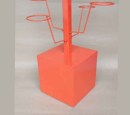 Mobile HongChuang RAL Color Football Display Rack Portable