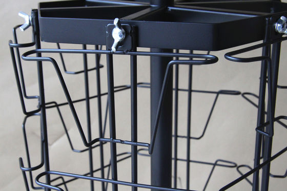 RAL Color Stationery Metal Magazine Display Rack, Magazine Display Holder HongChuang