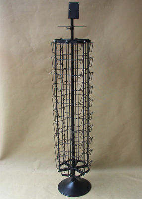 RAL Color Stationery Metal Magazine Display Rack, Magazine Display Holder HongChuang