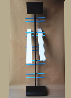 Rak Penyimpanan Peralatan Olahraga H1800mm L450mm, Rak Penyimpanan Skateboard Logo Dicetak