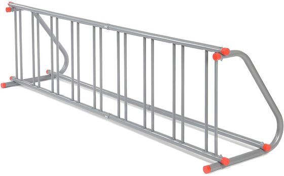 Floor Stand 9 Organizer Penyimpanan Sepeda 111 &quot;L All Steel Grid Rack Powder Coated
