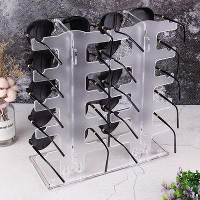 ODM Transparan Sunglasses Display Stand Glasses Rack Holder