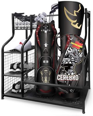 4 Kait Yang Dapat Dilepas, Organizer Tas Golf Ekstra Besar Untuk Klub