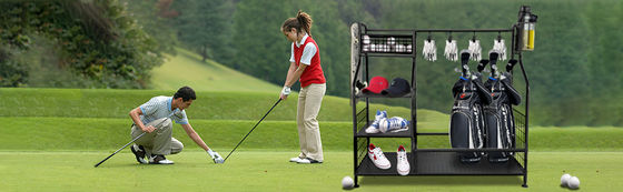 100kg / lapisan Organizer tas golf kait untuk garasi Warna Kustom